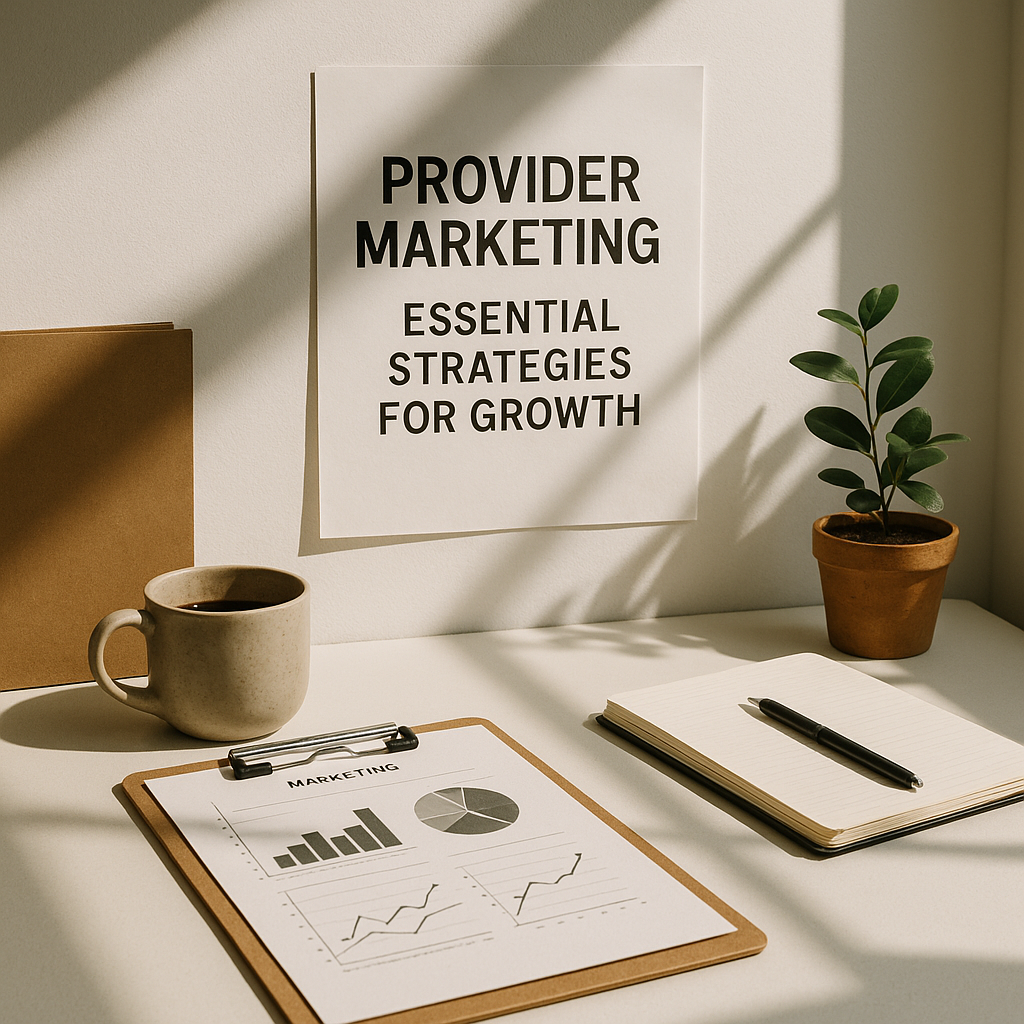 Provider Marketing: Essential Strategies for Growth
