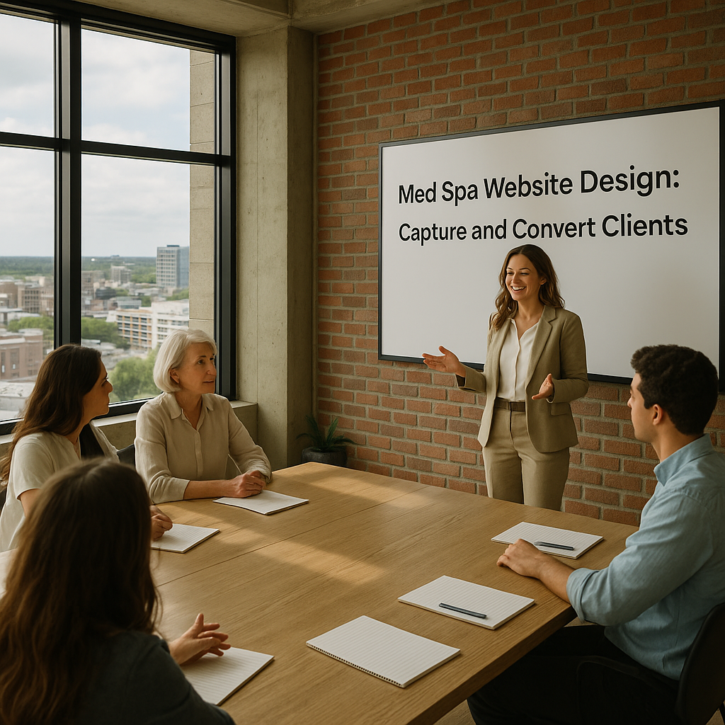 Med Spa Website Design: Capture and Convert Clients