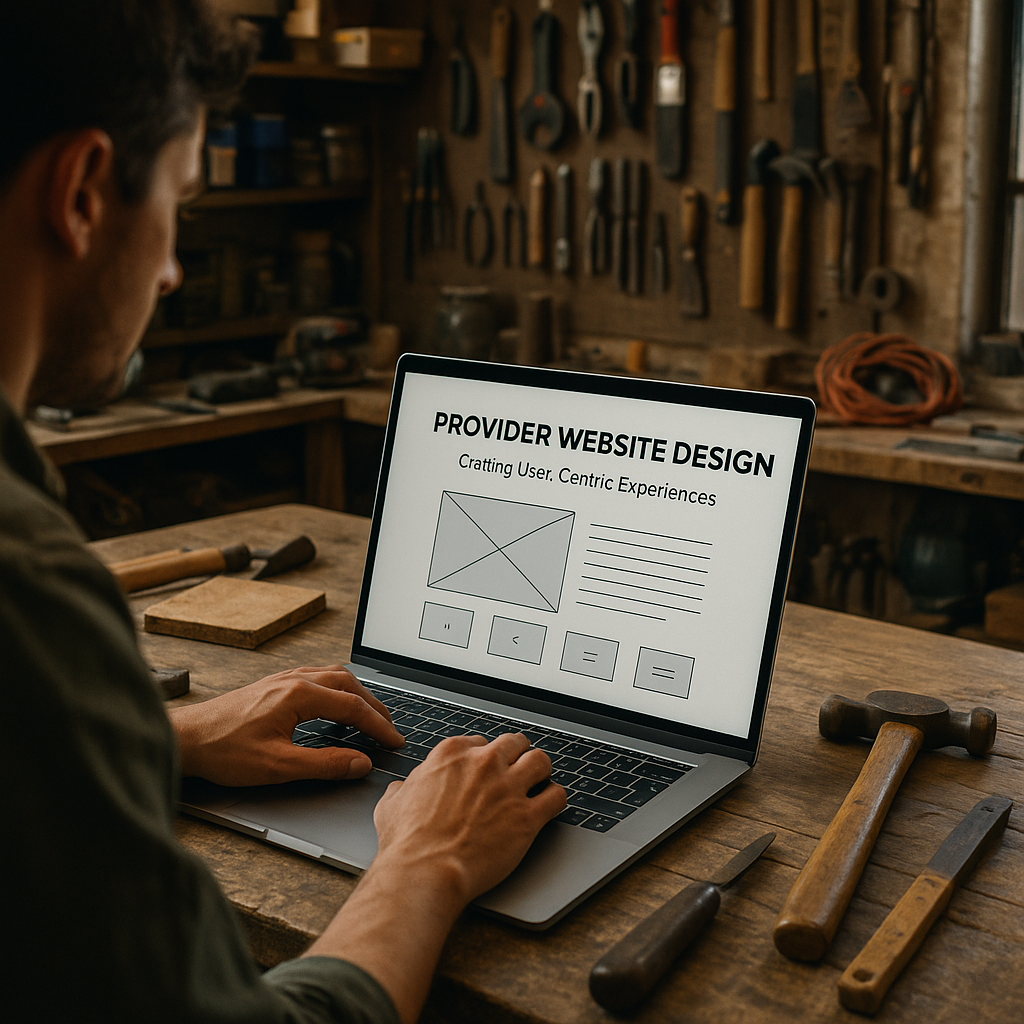 Provider Website Design: Crafting User-Centric Experiences